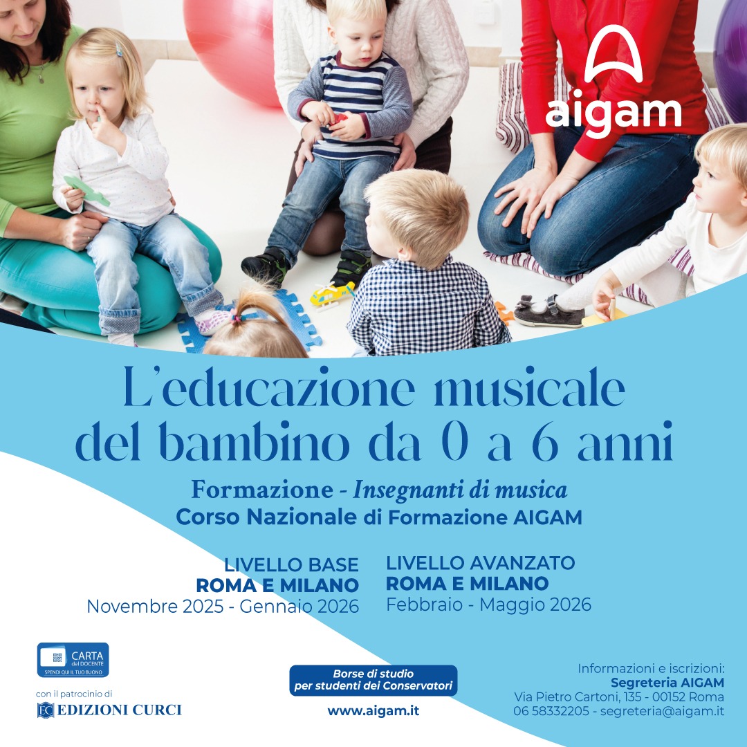 educazione musicale aigam 2025